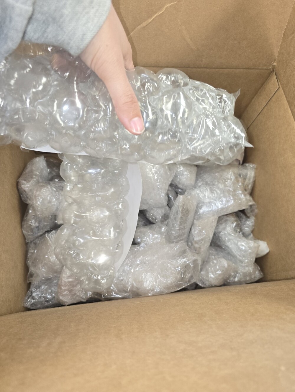 Splitting Shipment Of 18lbs Of Crystals